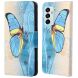 Чехол-книжка Deexe Color Wallet для Samsung Galaxy M23 (M236) - Colorful Butterfly. Фото 1 из 6