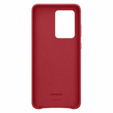 Чехол Leather Cover для Samsung Galaxy S20 Ultra (G988) EF-VG988LREGRU - Red