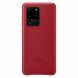 Чехол Leather Cover для Samsung Galaxy S20 Ultra (G988) EF-VG988LREGRU - Red. Фото 1 из 3