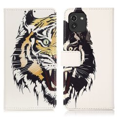 Чохол Deexe Life Style Wallet для Samsung Galaxy A03 (A035) - Tiger