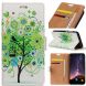 Чехол Deexe Life Style Wallet для Samsung Galaxy J2 Core (J260) - Green Flower Tree. Фото 1 из 6