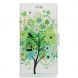 Чехол Deexe Life Style Wallet для Samsung Galaxy J2 Core (J260) - Green Flower Tree. Фото 2 из 6