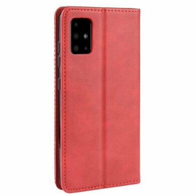 Чехол Deexe Retro Style для Samsung Galaxy S20 (G980) - Red