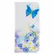 Чехол-книжка Deexe Color Wallet для Samsung Galaxy A70 (A705) - Blue Butterflies. Фото 4 из 10