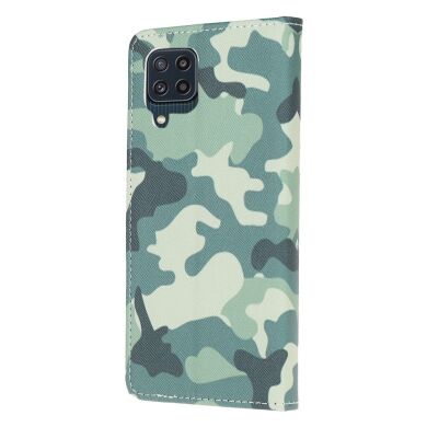 Чехол-книжка Deexe Color Wallet для Samsung Galaxy M32 (M325) - Camouflage