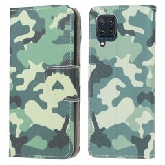 Чохол-книжка Deexe Color Wallet для Samsung Galaxy M32 (M325) - Camouflage