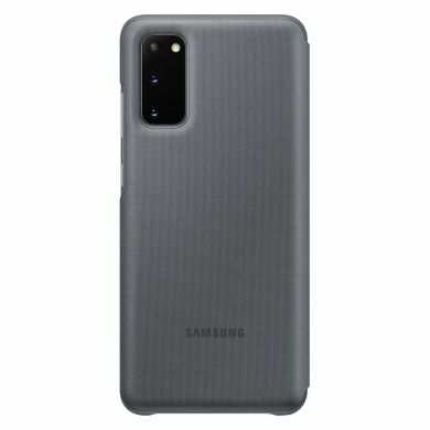 Чехол-книжка LED View Cover для Samsung Galaxy S20 (G980) EF-NG980PJEGRU - Gray