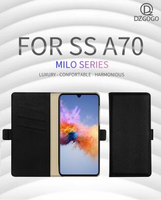 Чехол-книжка DZGOGO Milo Series для Samsung Galaxy A70 (A705) - Rose Gold