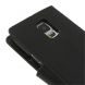 Чехол Mercury Sonata Diary для Samsung Galaxy S5 (G900) - Black. Фото 8 из 12