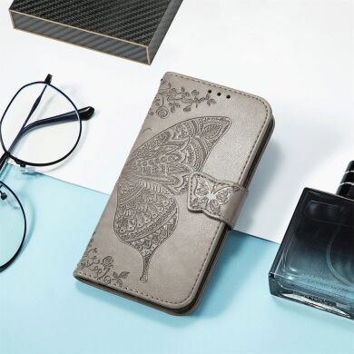 Чехол UniCase Butterfly Pattern для Samsung Galaxy A53 (A536) - Grey
