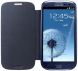 Flip cover Чехол для Samsung Galaxy S III (i9300) - Dark Blue. Фото 2 из 5
