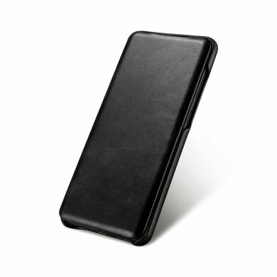 Кожаный чехол ICARER Slim Flip для Samsung Galaxy S20 Plus (G985) - Black