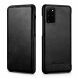 Кожаный чехол ICARER Slim Flip для Samsung Galaxy S20 Plus (G985) - Black. Фото 2 из 14