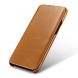 Кожаный чехол-книжка ICARER Slim Flip для Samsung Galaxy S9 (G960) - Khaki. Фото 7 из 20