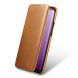 Кожаный чехол-книжка ICARER Slim Flip для Samsung Galaxy S9 (G960) - Khaki. Фото 8 из 20