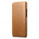 Кожаный чехол-книжка ICARER Slim Flip для Samsung Galaxy S9 (G960) - Khaki. Фото 3 из 20