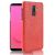 Пластиковый чехол Deexe Croco Style для Samsung Galaxy J8 2018 (J810) - Red