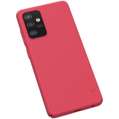 Пластиковый чехол NILLKIN Frosted Shield для Samsung Galaxy A52 (A525) / A52s (A528) - Red