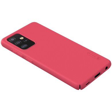 Пластиковый чехол NILLKIN Frosted Shield для Samsung Galaxy A52 (A525) / A52s (A528) - Red
