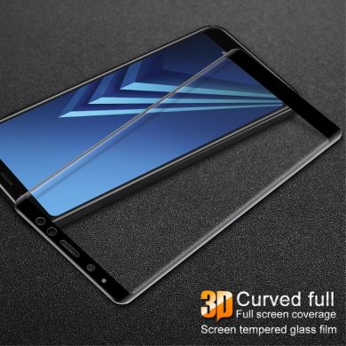 Защитное стекло IMAK 3D Full Protect для Samsung Galaxy A8+ 2018 (A730) - Black