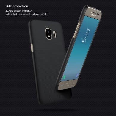 Пластиковый чехол NILLKIN Frosted Shield для Samsung Galaxy J2 2018 - Black