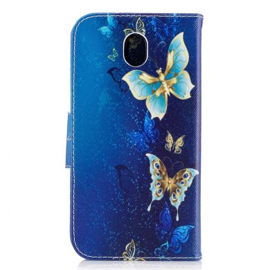 Чехол-книжка UniCase Color Wallet для Samsung Galaxy J7 2017 (J730) - Butterfly Pattern