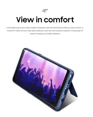Protective Standing Cover Защитный чехол для Galaxy Note 8 (N950) EF-RN950CBEGRU - Black