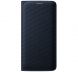 Чехол Flip Wallet Textil для Samsung S6 EDGE (G925) EF-WG925BBEGRU - Black. Фото 1 из 4