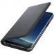 Чехол-книжка LED View Cover для Samsung Galaxy S8 Plus (G955) EF-NG955PBEGRU - Black. Фото 4 из 4