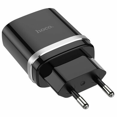 Сетевое зарядное устройство Hoco C12Q Smart QC3.0 (3A) - Black