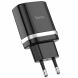Сетевое зарядное устройство Hoco C12Q Smart QC3.0 (3A) - Black. Фото 1 из 4