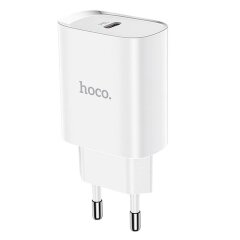 Мережевий зарядний пристрій Hoco N14 PD (20W) — White
