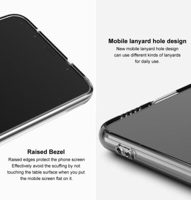 Силиконовый чехол IMAK UX-5 Series для Samsung Galaxy S24 Plus (S926) - Transparent