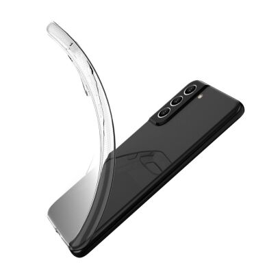 Силиконовый (TPU) чехол Deexe UltraThin для Samsung Galaxy S21 FE (G990) - Transparent