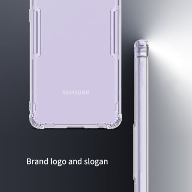 Силиконовый (TPU) чехол NILLKIN Nature Max для Samsung Galaxy A52 (A525) / A52s (A528) - Grey