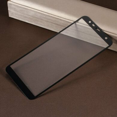 Защитное стекло Deexe Full Glue Coverage для Samsung Galaxy J4+ (J415) - Black