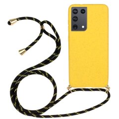 Защитный чехол Deexe Astra Case для Samsung Galaxy S21 Ultra (G998) - Yellow