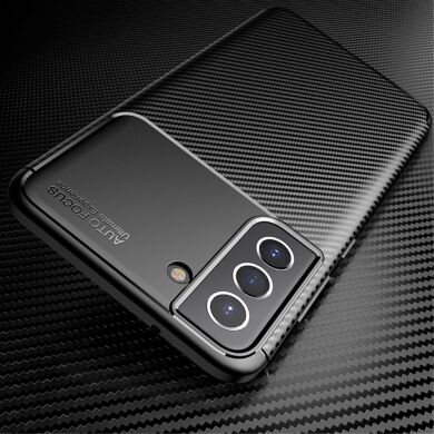 Защитный чехол Deexe Fusion для Samsung Galaxy S21 FE (G990) - Brown