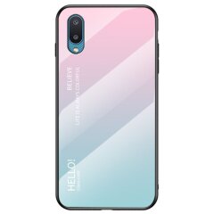 Защитный чехол Deexe Gradient Color для Samsung Galaxy A02 (A022) - Pink / Blue