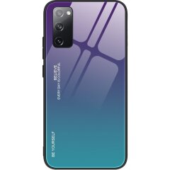 Защитный чехол Deexe Gradient Color для Samsung Galaxy S20 FE (G780) - Purple / Blue