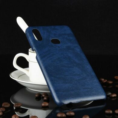 Защитный чехол Deexe Leather Back Cover для Samsung Galaxy A10s (A107) - Dark Blue