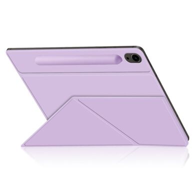 Защитный чехол Deexe Magnetic Case для Samsung Galaxy Tab S9 FE (X510) - Purple