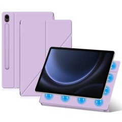 Захисний чохол Deexe Magnetic Case для Samsung Galaxy Tab S9 FE (X510) - Purple