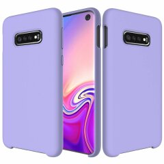 Защитный чехол Deexe Silicone Case для Samsung Galaxy S10e (G970) - Purple