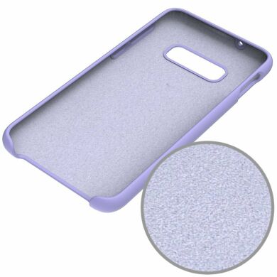 Защитный чехол Deexe Silicone Case для Samsung Galaxy S10e (G970) - Purple