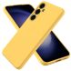 Защитный чехол Deexe Silicone Case для Samsung Galaxy S24 Plus - Yellow. Фото 1 из 8