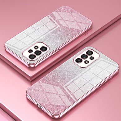 Защитный чехол Deexe Sparkles Cover для Samsung Galaxy A53 (A536) - Pink
