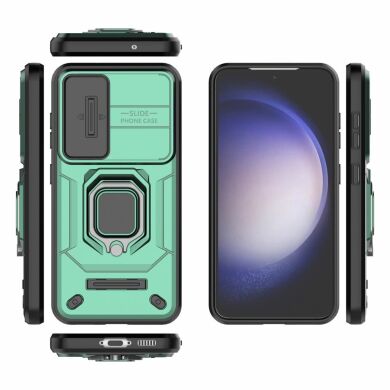 Защитный чехол Deexe Stellar Shield для Samsung Galaxy S23 (S911) - Grey