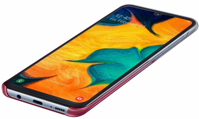 Защитный чехол Gradation Cover для Samsung Galaxy A30 (A305) EF-AA305CPEGRU - Pink