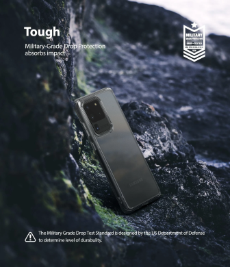 Защитный чехол RINGKE Fusion для Samsung Galaxy S20 Ultra (G988) - Smoke Black